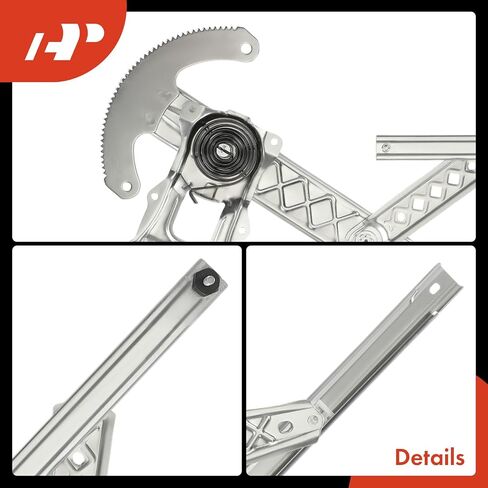 A-Premium Front Left Driver Side Electric Power Window Regulator Without Motor Compatible with Ford F-150 F150 2001, Expedition 1997-2002 & Lincoln Navigator 1998-2002 in Saudi Arabia