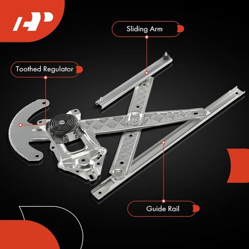 A-Premium Front Left Driver Side Electric Power Window Regulator Without Motor Compatible with Ford F-150 F150 2001, Expedition 1997-2002 & Lincoln Navigator 1998-2002 in Saudi Arabia