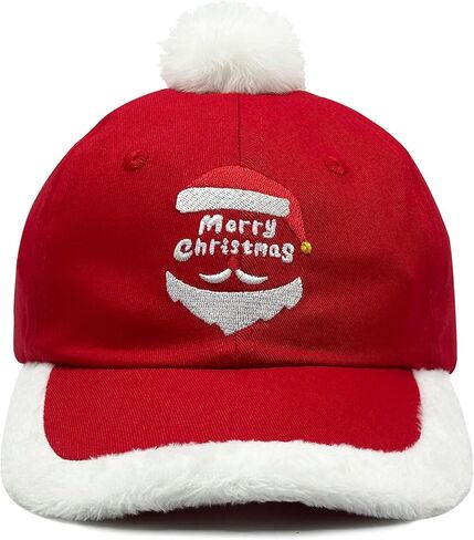 Embroidered Retired Baseball Cap Funny Hat for Men Women Adjustable Santa Claus & Merry Christmas Cap in Saudi Arabia