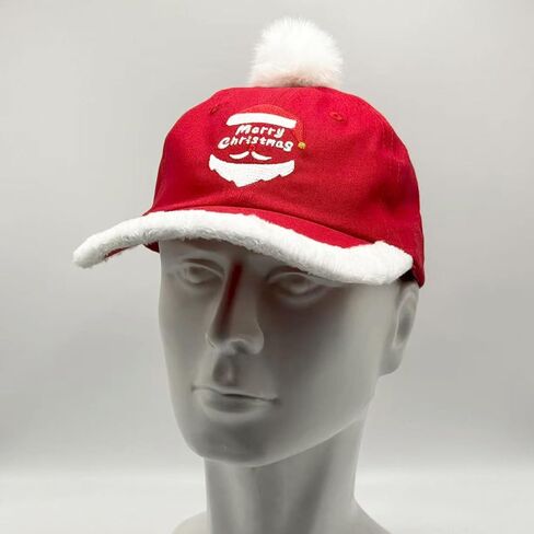 Embroidered Retired Baseball Cap Funny Hat for Men Women Adjustable Santa Claus & Merry Christmas Cap in Saudi Arabia