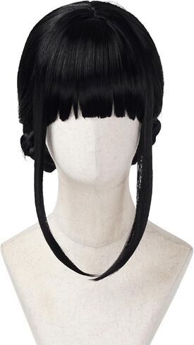 Long Straight Grape Red Wig Halloween Cosplay Costume Wig Women Anime Halloween Wig (Red) in Saudi Arabia