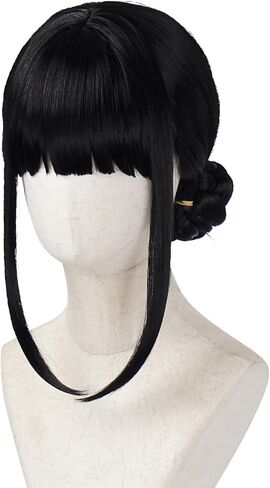 Long Straight Grape Red Wig Halloween Cosplay Costume Wig Women Anime Halloween Wig (Red) in Saudi Arabia