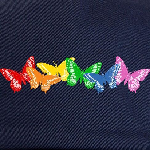 CafePress Rainbow Butterflies Adjustable Baseball Cap in Saudi Arabia