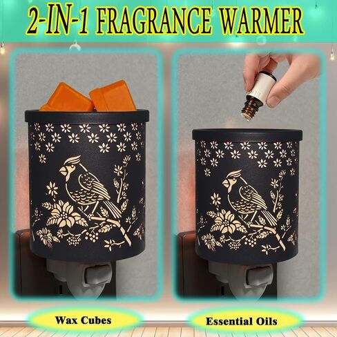 Plug in Wax Warmer for Scented Wax melt Warmer scentsy Plug in Wax melt Warmer Electric Candle Warmer Home Decor Gifts for Women(Fawn) in Saudi Arabia