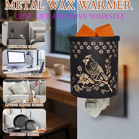 Plug in Wax Warmer for Scented Wax melt Warmer scentsy Plug in Wax melt Warmer Electric Candle Warmer Home Decor Gifts for Women(Fawn) in Saudi Arabia