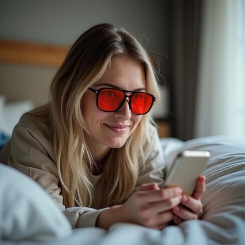 Gaming Glasses Women Men - UV400 Protection Blue Light Blocking Glasses for Eye Strain in Saudi Arabia