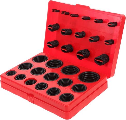 Gatuida Precision Rubber Sealing Rings for Automotive Air Conditioning Repair Kits Durable Gasket Replacement for Compressor Maintenance Compatible Various Vehicle Models Easy Installation in Saudi Arabia