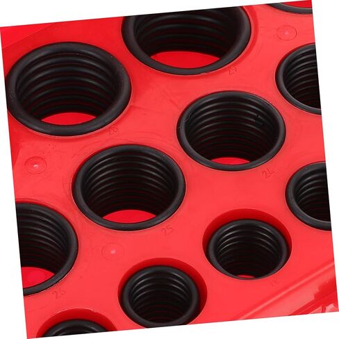 Gatuida Precision Rubber Sealing Rings for Automotive Air Conditioning Repair Kits Durable Gasket Replacement for Compressor Maintenance Compatible Various Vehicle Models Easy Installation in Saudi Arabia