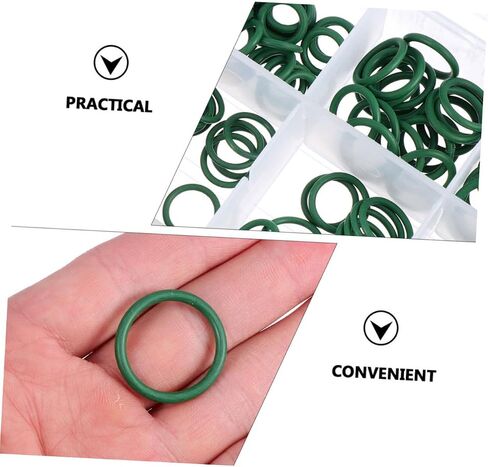 Uonlytech 265pcs Gasket Assortment Kit Sealing Automotive Plumbing and -Resistant Easy to Install Gaskets for Various Applications in Saudi Arabia