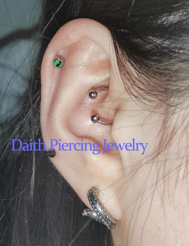 Oufksiyy 16 جرام حلقات الحاجز الخيوط الداخلية الجراحية الصلب الحاجز مجوهرات الشفاه خواتم هوب Labret مجوهرات حدوة الحصان أقراط Daith ثقب المجوهرات للنساء الرجال 8 مم 10 مم 12 مم فضي ذهبي أسود in Kuwait