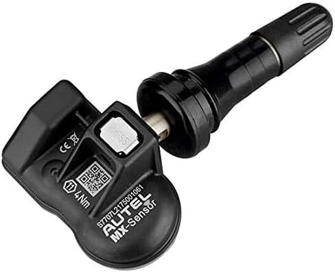 Autel MX-Sensor - مستشعر TPMS قابل للبرمجة (315 ميجاهرتز + 433 ميجاهرتز) - جذع مطاطي، ضغط للداخل، تغطية مركبة بنسبة 99%، قابل للاستنساخ بنسبة 100%، مبرمج بواسطة TS401 TS601 TS508 TS601 MK808TS ms906tsits600 (الكمية 1) in Saudi Arabia