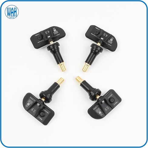 433 MHZ Set of 4 Tire Pressure Monitoring System Sensor Compatible with 2022-2024 Chevrolet Silverado Gmc Sierra Hummer 13533166 13542523 TPMS Sensor in Saudi Arabia