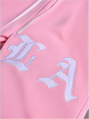 WDIRARA Men's Flared Sweatpants Y2k Letter Graphic Drawstring Track Pants Streetwear in Saudi Arabia