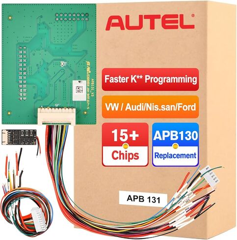 محول برمجة Autel MaxiIM APB131 K**، جميع K** Lo-st، قراءة وإضافة K** لـ VW MQB V850 RH850 Audi BCM2 Ford N.is-san، يعمل مع Autel IM608 PRO II IM608 PRO IM508S PRO، XP400 أو XP400 PRO in Saudi Arabia