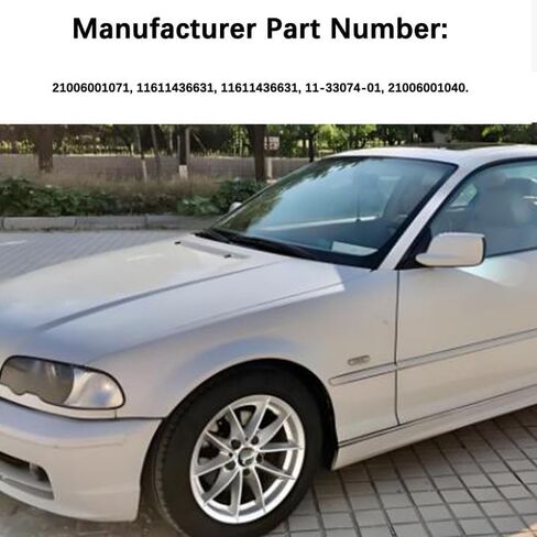 11611436631 Intake Manifold Gasket for BMW E46 325i 2.5L M54 - Fits 323i/328i/330i/525i/530i/X3/X5/Z3 (1999-2006, 2.8L & 3.0L Models) in Kuwait