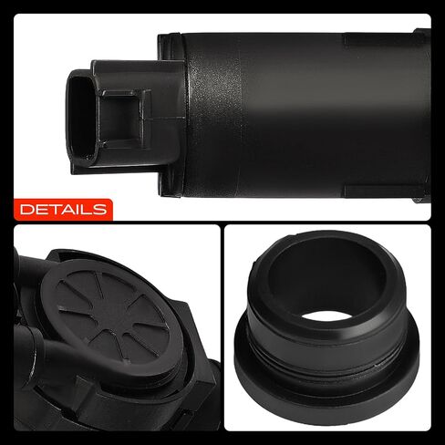 مضخة غسيل الزجاج الأمامي أو الخلفي الممتازة متوافقة مع Honda CR-V CRV 2007-2011، Fit 2009-2013 وMitsubishi Outlander 2012-2020، Outlander PHEV Sport in Saudi Arabia