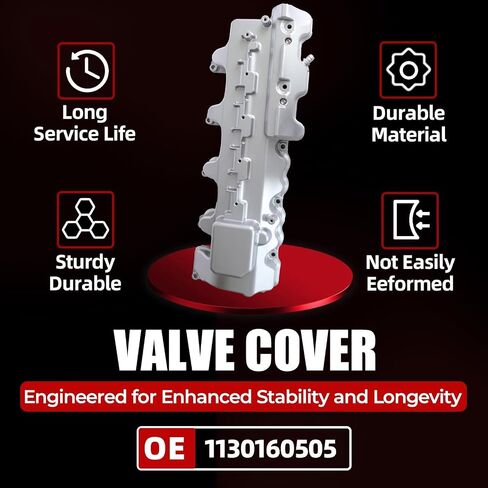 غطاء صمام الجانب الأيمن من الألومنيوم من MITZONE متوافق مع مرسيدس بنز E430 SL500 ML430 CLK430 S500 S430 CL500 ML500 E500 CLK500 R500 1999-2008 5.5L V8 in Saudi Arabia