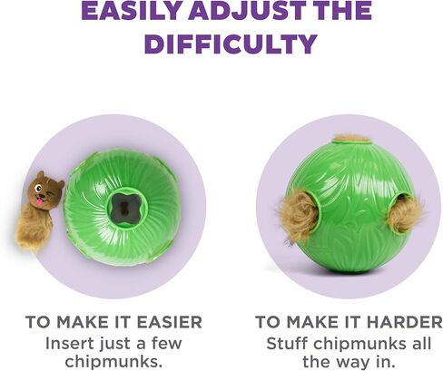 Outward Hound Nina Ottosson Paw N' Play Interactive Dog Treat Puzzle, Level 2 Intermediate Dog Enrichment Dog Toy, Blue, Small in Kuwait