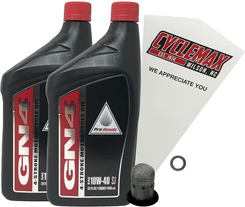 Standard 10W-40 Oil Change Kit compatible with 2003-2025 Honda Ruckus in Saudi Arabia