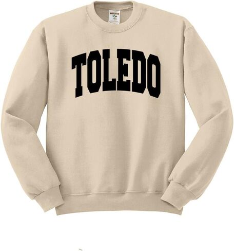 TeesAndTankYou Toledo College Style Sweatshirt Unisex in Saudi Arabia