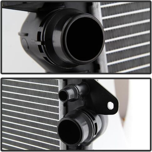 KEEKPO - NEW Aluminum Core Radiator Replacement Compatible For 2013-2017 Ford Escape 2014-2017 Transit FO3010307 in Saudi Arabia