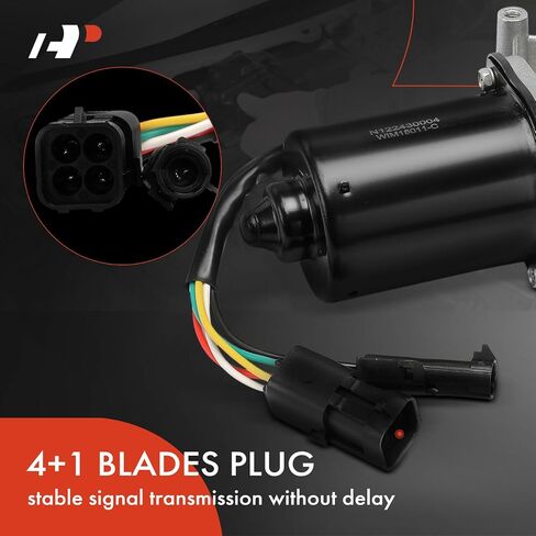 A-Premium Front Windshield Wiper Motor Compatible with Mack C Series Ch Series Fusi2023 Series 1988-2023 Visi2023 Series Granite Series Pinnacle Series Titan Series Volvo Truck, 5-Pin in Saudi Arabia