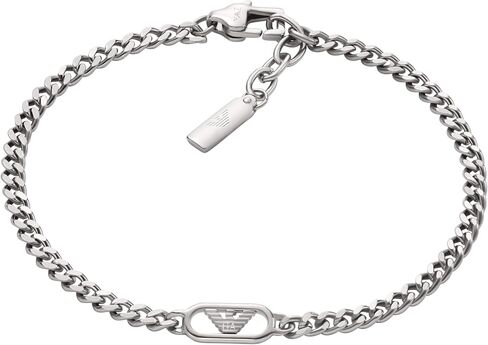 Emporio Armani Men's Stainless Steel Chain Bracelet (Model: EGS3247040) in Saudi Arabia