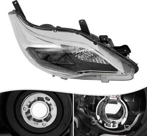 Left & Right Xenon Headlight Assembly for 2013-2015 Toyota Avalon XLE Touring Limited, OEM 81145-07130/81185-07130, LED DRL Included (Bulbs Not Included) in Kuwait