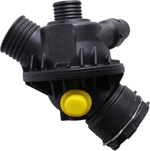 MITZONE Engine Coolant Thermostat Housing Assembly Compatible with 2012-2019 BMW 2014-2015 BMW 335i GT xDrive 435i Gran Coupe xDrive ActiveHybrid 3 M2 M235i xDrive X5 X6 L6 3.0L 11537598865 902-5825 in Saudi Arabia