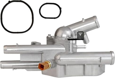25600-2G500 مجموعة مبيت ترموستات الألومنيوم يناسب هيونداي سانتا في/توكسون، كيا أوبتيما/سورينتو 2010 2011 2012 2013 2014 2015 2.4L OE 256002G500 902-5128 001-221-2ALU in Saudi Arabia