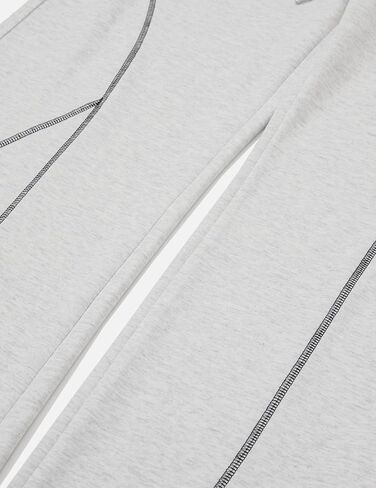 Aelfric Eden Stitch Baggy Barrel Sweatpants Loose Wide Leg Pants Casual Elastic Drawstring Trousers Unisex in Saudi Arabia