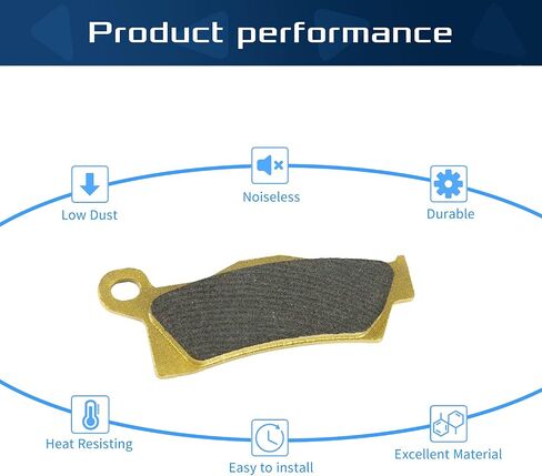 Brake Pads for Can-Am Outlander 450 500 570 650 800R 850 1000 EFI XT XT-P XMR DPS Max XT/XT-P/XMR/DPS 3 Set Front Rear Heavy Duty Ceramic Disc Brake Pads 705601014/15 in Saudi Arabia