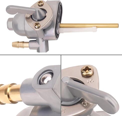 AHL Gas Tank Fuel Petcock Switch Valve 16950-070-700 16950-107-005 Compatible with Honda XL175 XL 175 1975-1976/XL80S XL 80 S 1980/XL250 XL 250 1972-1976/XL350 XL 350 1974-1975 in Saudi Arabia