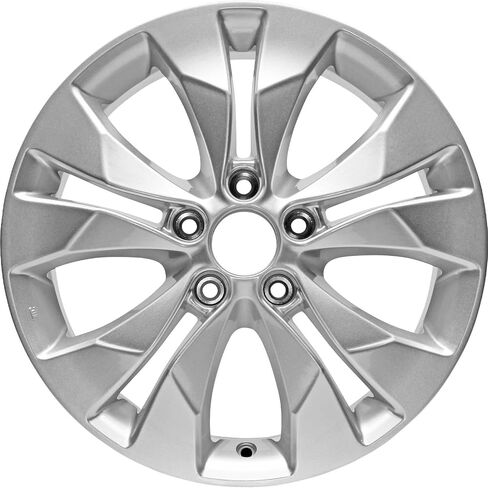 حافة عجلة جديدة من سبائك الألومنيوم مقاس 17 × 6.5 بوصة مقاس 17 بوصة لسيارة Honda CRV 2012 2013 2014 | ALY64040U20N | Direct Fit - مواصفات مخزون OE، فضي in Saudi Arabia
