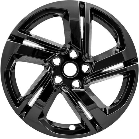 Set of 4 Gloss Black 5 Spoke 18" Wheel Skins for GMC Terrain SLE/SLT 2018-2021 in Saudi Arabia