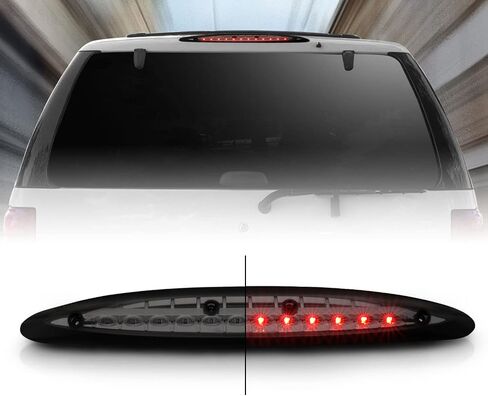 مصابيح الفرامل الثالثة من AmeriLite Smoke LED للتركيب العالي لسيارات Ford Expedition in Saudi Arabia