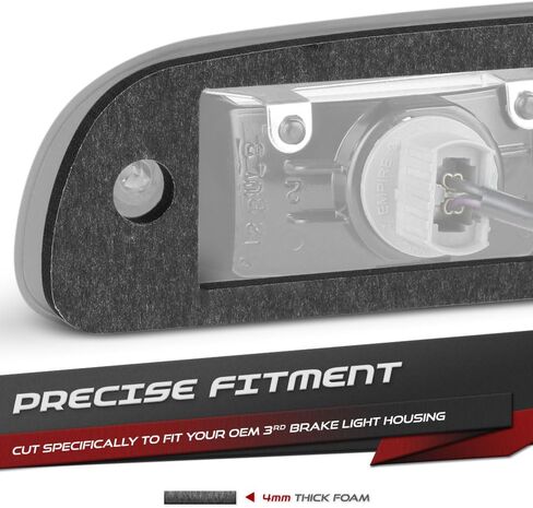 VIPMOTOZ حشية ختم ضوء الفرامل الثالثة لشاحنة بيك اب 2004-2012 Chevy Colorado GMC Canyon Isuzu i-Series - ترقية رغوة استبدال الختم بسمك 4 مم، لاصق مزدوج قوي للغاية in Saudi Arabia