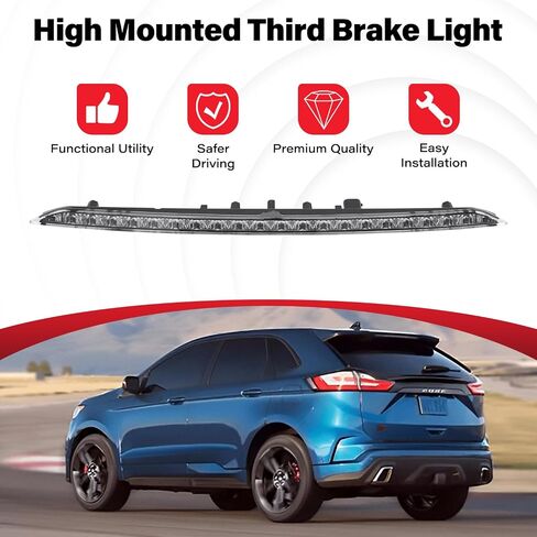 923-133 High Mount Stop Brake Light Assembly Compatible with Edge 2015-2024 LED Rear Center High Mounted Stop Light 3rd Brake Light Assembly Replace# FT4Z13A613A Third Brake Light in Saudi Arabia