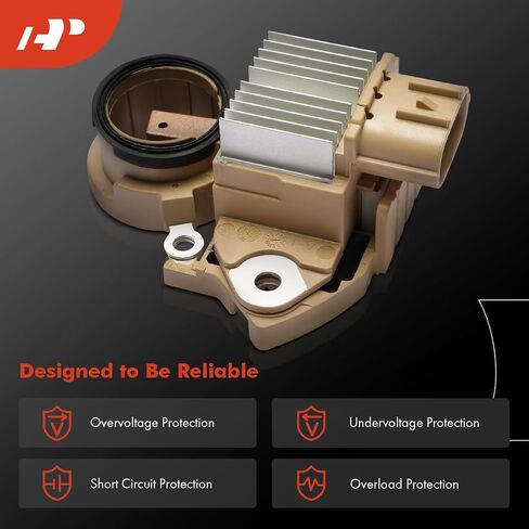 A-Premium 14V Alternator Voltage Regulator Compatible with Mazda CX-5 2013-2019/2022-2023, 3 2014-2018, 6 2014-2021, CX-3 2016-2021, MX-5 Miata 2016-2023 & Toyota Yaris 2019-2020, Yaris iA & Scion iA in Saudi Arabia