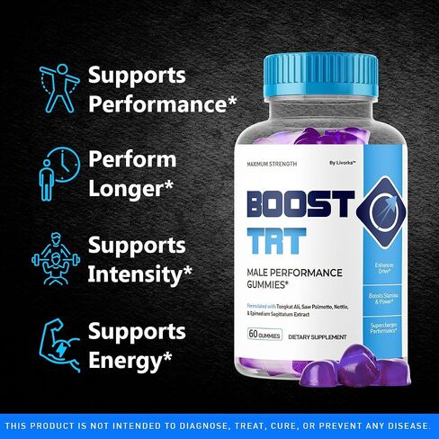 Boost TRT - علكات Boost TRT الرسمية للرجال تركيبة طبيعية متقدمة، علكات BoostTRT للذكور لتحقيق أقصى قدر من الأداء والدعم للصحة العامة، علكات TRT معززة لمدة شهر واحد in Saudi Arabia