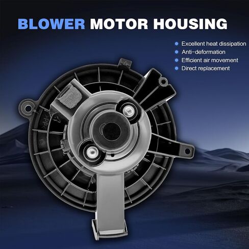 محرك منفاخ سخان HVAC مع قفص مروحة متوافق مع Buick Enclave، Chevy Silverado 1500 2500HD 3500HD Traverse، GMC Acadia Sierra 1500، Saturn Outlook، استبدال 700236،22810567 in Saudi Arabia