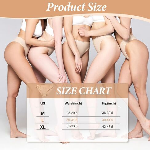 Women's Breathable Underwear, No Show Seamless Underwear in Saudi Arabia
