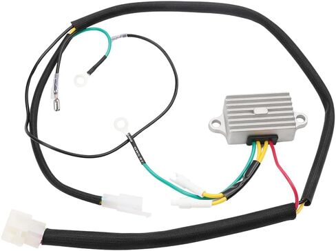 Voltage Regulator with Harness Compatible with Exmark Quest Radius E S Series Toro TimeCutter Titan Z-Master Replacement for 136-7879 136-7879-00 127-9219 in Saudi Arabia