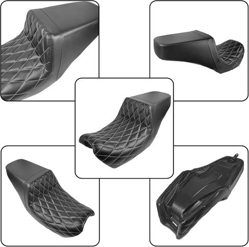 Black Motorcycle Seats fit Harley Street Seat for Harley XG500 XG750 Street 500 750 Front Rear Driver Passenger Seat Street 750 Two Up seat 2015-2020 in Saudi Arabia