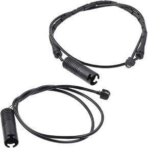 A-Premium Brake Pad Wear Sensors Compatible with BMW E36 Series 318i 318is 323i 323is 325i 325is 328i 328is Front and Rear 2-PC Set