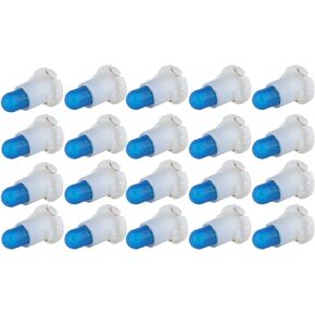 cciyu 20 Pack Ice Blue T4/T4.2 Neo Wedge Halogen Bulb Replacement fit for Dash A/C Instrument Cluster Panel Dashboard Gauges Light
