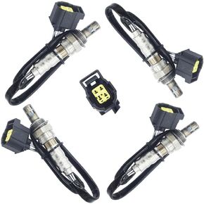 4PCS Oxygen Sensor 1 & 2 for 2011-2018 Ram 1500 2500 3500 4000 3.6L/3.7L4.7/5.7L Upstream + Downstream