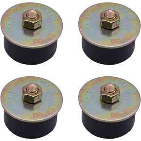 4 Packs Rubber Expansion Plug 1-1/2 Inch to 1-5/8 Inch （38mm -41mm） Rubber Freeze Plug,Replace Engine Expansion Plugs 025033, 58253, 570-009, Black