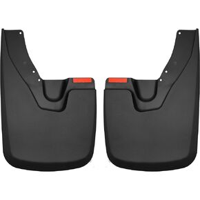 Husky Liners — Front Mud Guards | Fits 2019 - 2024 Ram 2500/3500 w/ OEM Fender Flares (Excludes Power Wagon), Front Set - Black, 2 Pc. | 58051