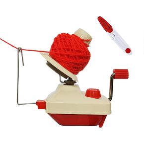 Knewmart Yarn Ball Winder, String Winder for Crochet Easy to Install, Ideal for Knitting Enthusiasts with +1pcs Scissors.